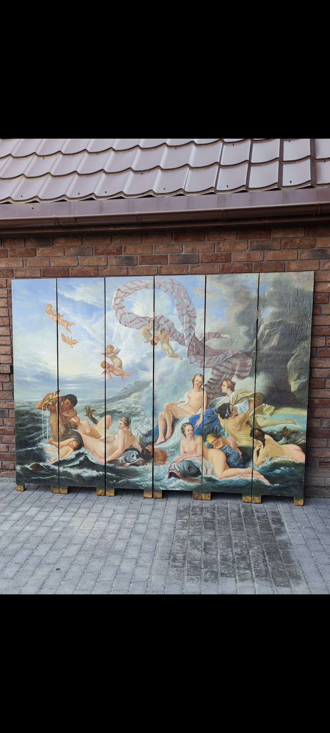 19.50.8 ( 20a.pradžia.Drobė aliejus)